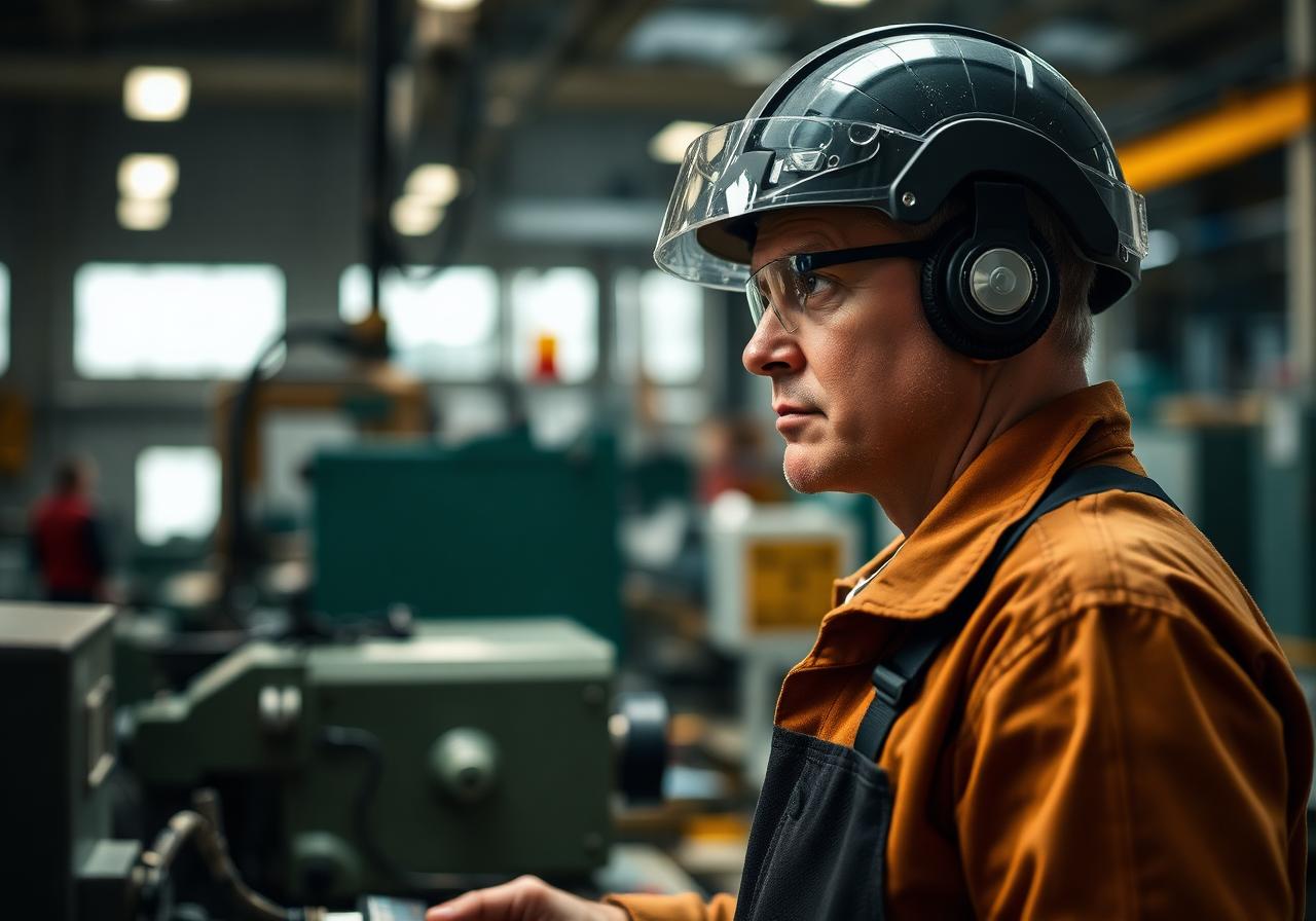 Observation d'un poste de travail dans un atelier industriel du Valenciennois