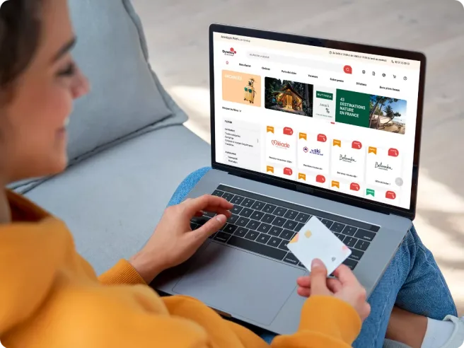 Solution Dynabuy Avantages Privés : plateforme d'avantages salariés pour le CSE digitalisé